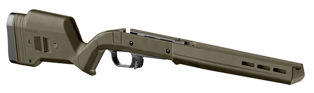 Picture of  Magpul Mag1069-Odg-Lt Hunter 110  Stock Fixed With Aluminum Bedding & Adj Comb OD Green Synthetic Savage 110 Short Action Left Hand 840815130789