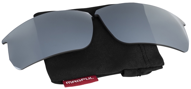 Picture of  Magpul Mag1098-1-1110 Helix Replacement Lens Gray Silver Mirror Lens