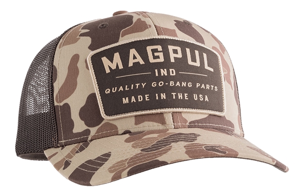 Picture of  Magpul Mag1102-213 GO Bang Parts Truckers Hat Raider Camo Adjustable Snapback Osfa Structured
