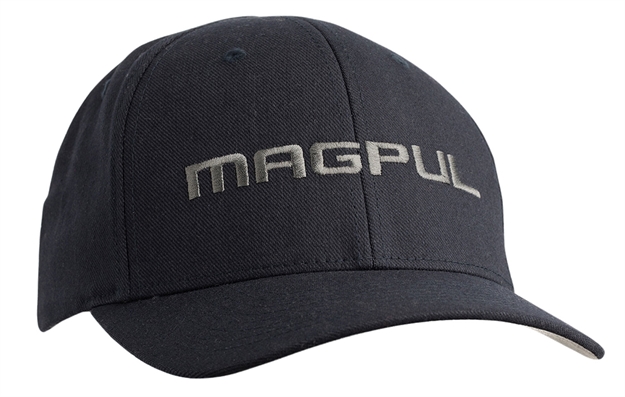 Picture of  Magpul Mag1103-001 Wordmark Stretch Fit Black Adjustable Snapback S/M Fitted