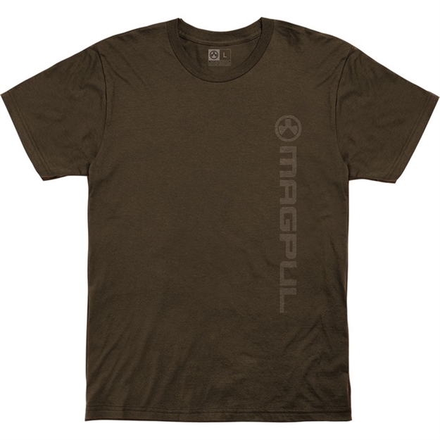 Picture of Magpul Mag1113-200-Xl Fine Cotton Vert Logo Shirt XL Brown