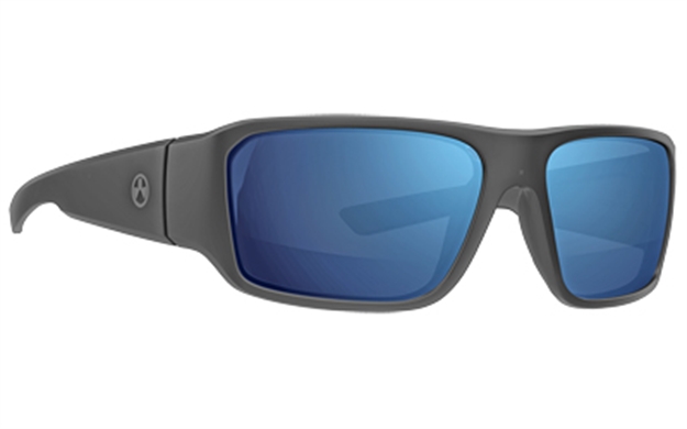 Picture of Magpul Industries Rift Eyewear, Polarized - Black Frame, Bronze Lens/Blue Mirror MAG1126-1-001-2020
