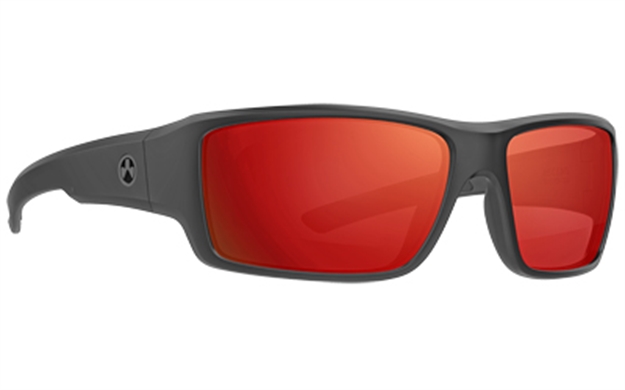 Picture of Magpul Industries Ascent Eyewear, Polarized - Black Frame, Gray Lens/Red Mirror MAG1132-1-001-1140 840815132110