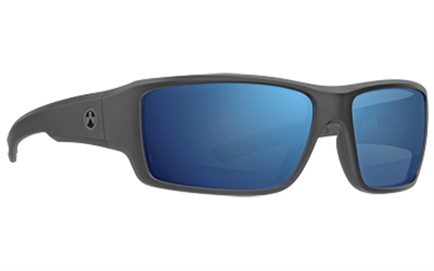 Picture of Magpul Industries Ascent Eyewear, Polarized - Black Frame, Bronze Lens/Blue Mirror MAG1132-1-001-2020