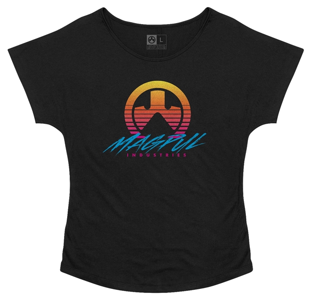 Picture of  Magpul Mag1135-001-S Brenten Cvc Women's Black Cotton/Polyester Short Sleeve Small