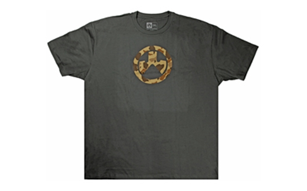 Picture of Magpul Mag1138-010-2X Raider Camo Icon T-Shirts Charcoal Gray 2Xl Short Sleeve
