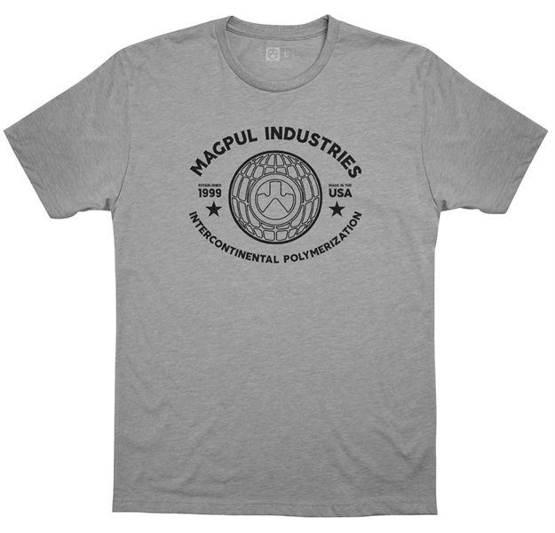 Picture of  Magpul Mag1140-030-S Polymerization Cvc  Athletic Gray Heather Short Sleeve Small