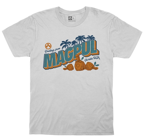 Picture of  Magpul Mag1170-100-S Fresh Squeezed Freedom Cvc  White Cotton/Polyester Short Sleeve Small