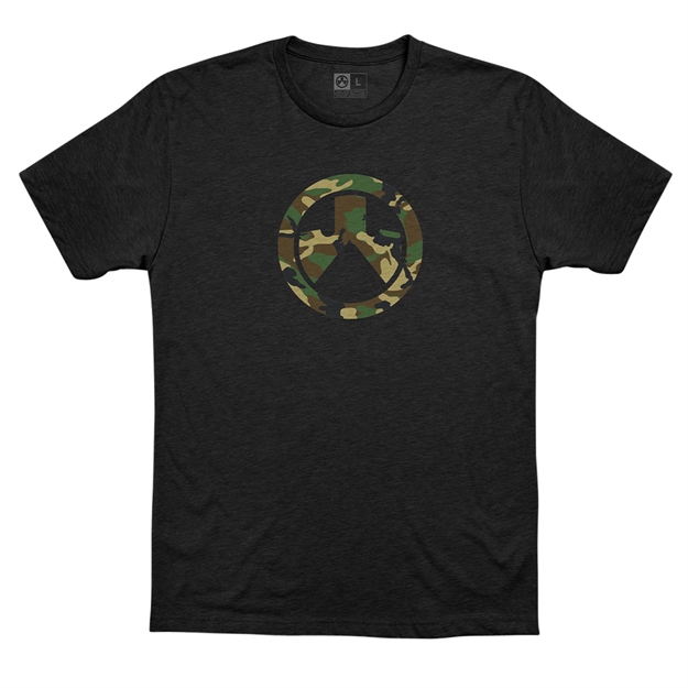 Picture of Magpul Mag1172-001-3Xl Icon T-Shirt Black 3Xl Short Sleeve
