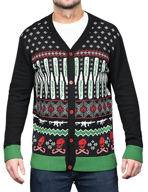 Picture of  Magpul Mag1198-969-L Krampus Christmas Sweater Multi Color Long Sleeve Large 840815139553