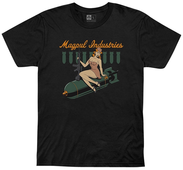 Picture of Magpul Mag1203-001-Xl Bombshell T-Shirt Black XL Short Sleeve