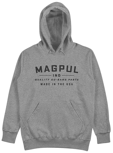 Picture of Magpul Mag1256-030-2X GO Bang Parts  Athletic Gray Heather Long Sleeve 2Xl