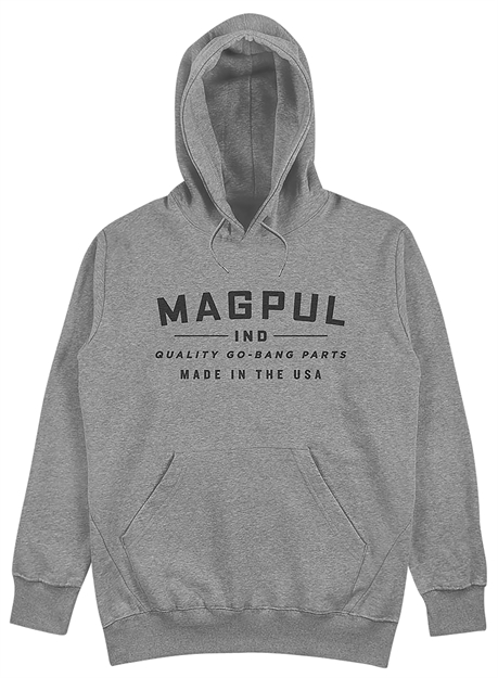 Picture of Magpul Mag1256-030-Xl GO Bang Parts  Athletic Gray Heather Long Sleeve XL