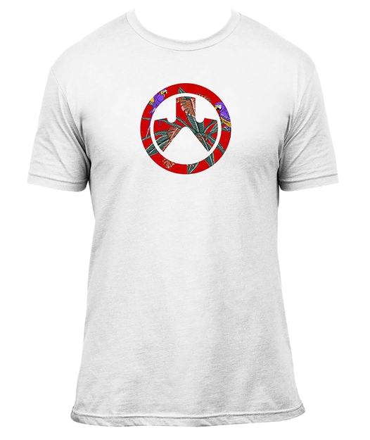 Picture of Magpul Mag1286-100-M T-Shirt Aloha Icon White Cotton Short Sleeve Medium