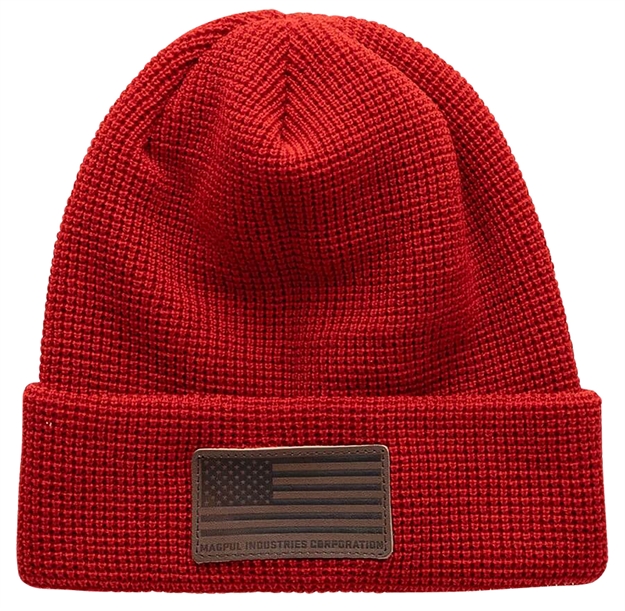 Picture of  Magpul Mag1298-610 Standard Magpul Beanie Red 840815139621