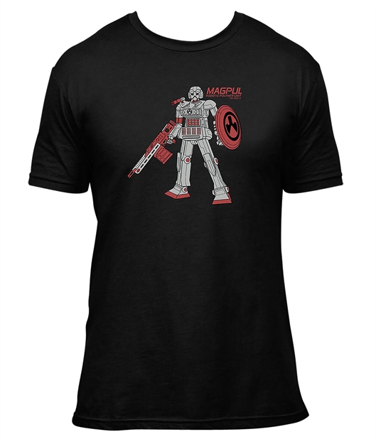 Picture of  Magpul Mag1311-001-S R.P.U.  Black 100% Cotton Short Sleeve Small