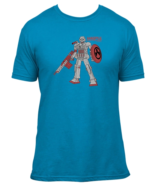 Picture of  Magpul Mag1311-441-S R.P.U.  Ocean Blue 100% Cotton Short Sleeve Small