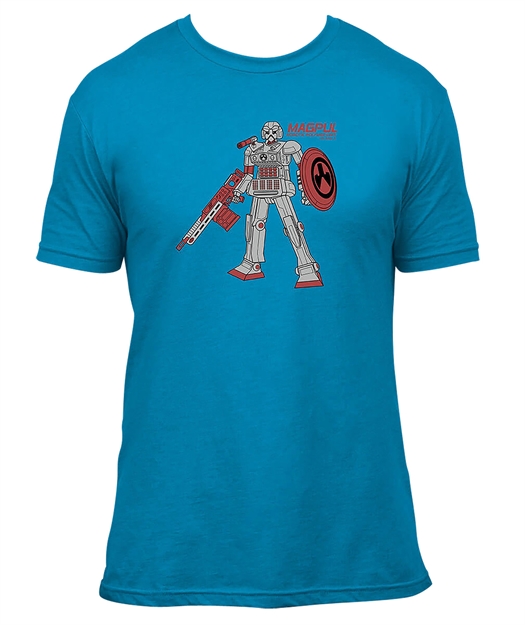 Picture of  Magpul Mag1311-441-Xl R.P.U.  Ocean Blue 100% Cotton Short Sleeve XL