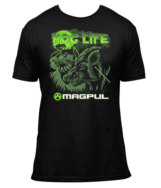 Picture of  Magpul Mag1316-001-L Field TO Table  Black 100% Cotton Short Sleeve XL 840815141303