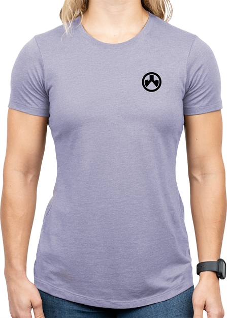 Picture of  Magpul Mag1340-530-M Groovy Women's Orchid Heather Cotton/Polyester Short Sleeve Medium 840815142195