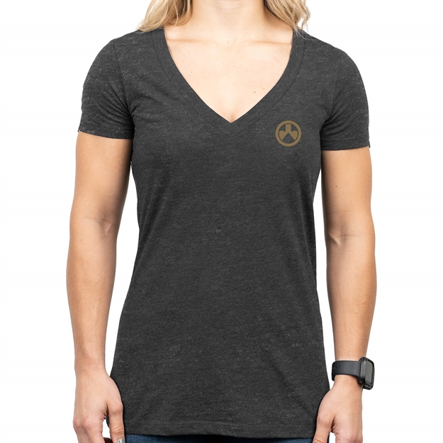 Picture of  Magpul Mag1343-011-S Take Flight Women's Black, Cotton/Polyester Short Sleeve, Small