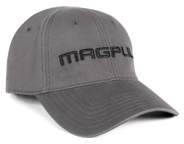 Picture of Magpul Mag787-020-S/M Core Wordmark Low Crown Stretch Fit S/M Gray