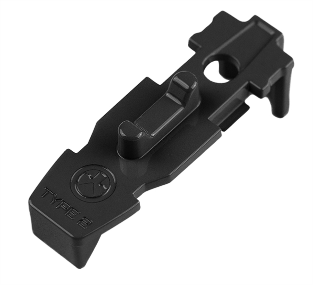 Picture of  Magpul Mag804-Blk Tactile Lock-Plate Type 2 Made OF Polymer W/ Black Finish & 1/8" Double Ridge For Pmag 10/20/30 Ar/M4 Gen M3/Ar 300 B Gen M3 Floor Plates/5 Per Pack 840815117582