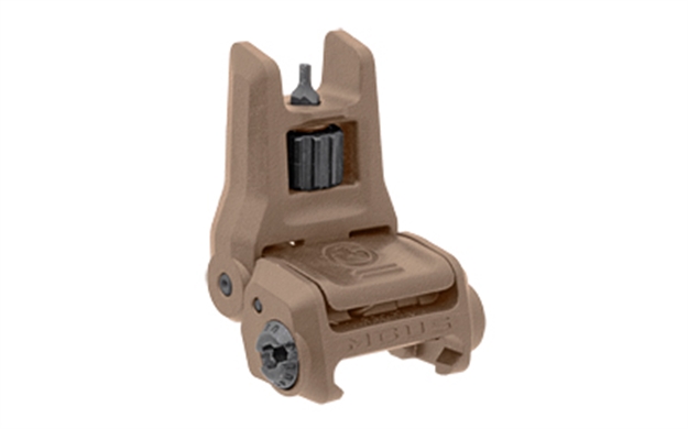 Picture of  Magpul Mag1166-Fde Mbus 3 Sight Front  Flat Dark Earth Flip UP Ar-10/Ar-15/M4/M16/M110/Sr-25