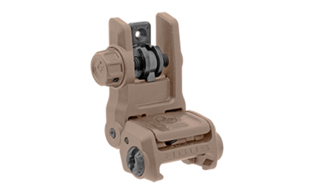 Picture of  Magpul Mag1167-Fde Mbus 3 Sight Rear  Flat Dark Earth Flip UP For Ar-10/Ar-15/M4/M16/M110/Sr-25 840815132202