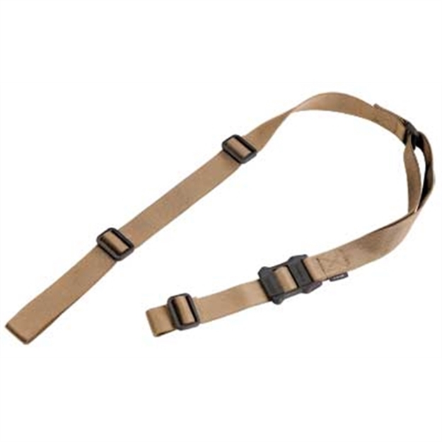 Picture of  Magpul Mag513-Coy Ms1 Sling Coyote Nylon 48"- 60" Oal Adjustable Two-Point Rifle