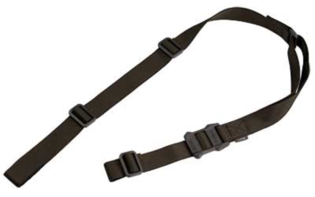 Picture of  Magpul Mag513-Rgr Ms1 Sling 1.25" W X 48"- 60" L Adjustable Two-Point Ranger Green Nylon Webbing For Rifle 873750009261