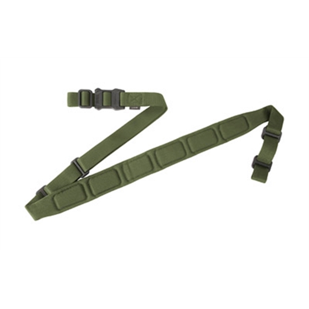 Picture of  Magpul Mag545rgr Ms1 Sling Ranger Green Nylon 48"-60" Oal Padded Two-Point Rifle