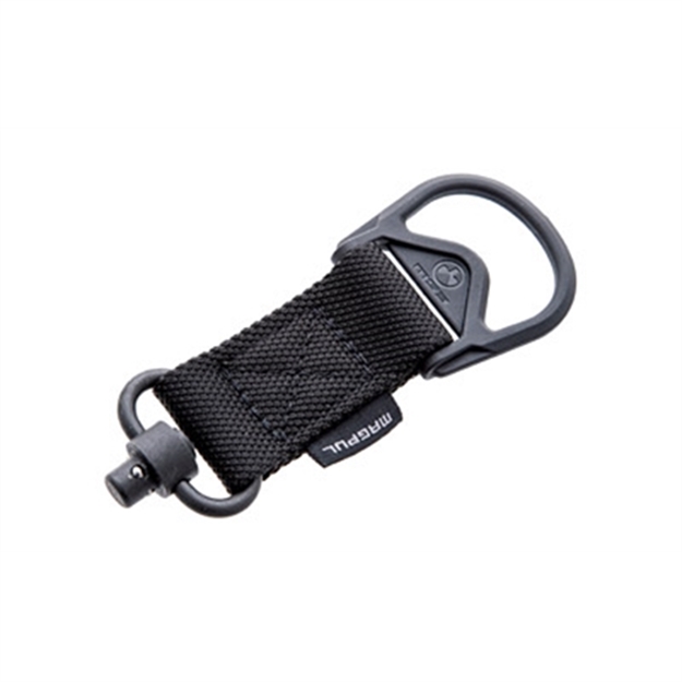 Picture of  Magpul Mag517-Blk Ms1/Ms3 QD Sling Adapter Made OF Steel With Maganese Phosphate Black Finish, Polymer Hardware, Nylon 1.25" Webbing & Two TO One-Point Design For Ar-15, M4, M16, Ak-Platform & Akm 873750010762