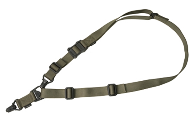 Picture of Magpul Mag514rgr Ms3 Gen2 Sling Ranger Green Nylon 48"-60" Oal Adjustable One-Two Point Rifle MAG514-RGR