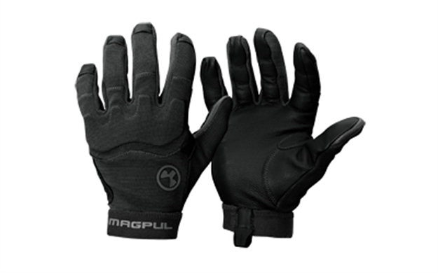 Picture of  Magpul Mag1015-001 Patrol 2.0 Gloves Black Nylon/Leather Medium 840815122449