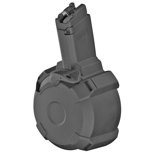 Picture of Magpul Mag1035blk Pmag  50Rd Drum 9Mm Luger Fits CZ Scorpion Evo 3 S1 Black Polymer MAG1035-BLK 840815128830