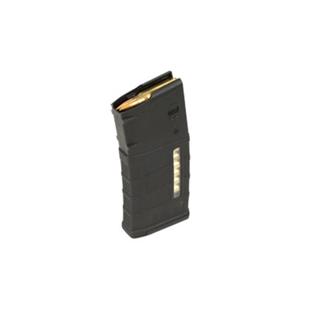 Picture of  Magpul Mag577-Blk Pmag Gen M3 25Rd Detachable W/Capacity Window 308 Win/7.62X51mm Nato Fits Ar-10/M110/Sr25 Black Polymer 840815100140