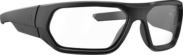 Picture of  Magpul Mag1145-0-001-1000 Radius Eyewear Adult, Clear Lens/ Polycarbonate Black Frame