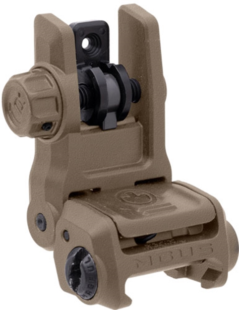 Picture of Magpul Sight Mbus 3 Rear Back-Up Sight Polymer Fde