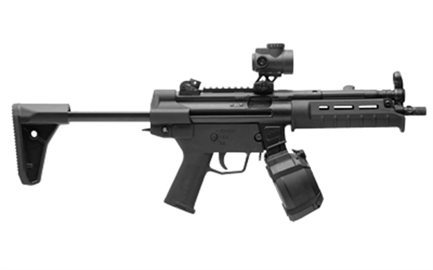 Picture of  Magpul Mag1250-Blk SL Stock Black Synthetic Collapsible Compatible W/H&K 94/H&K Sp5/H&K Mp5