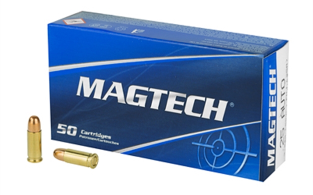 Picture of  Magtech 25A Range/Training  25Acp 50Gr Full Metal Jacket 50 Per Box/20 Case
