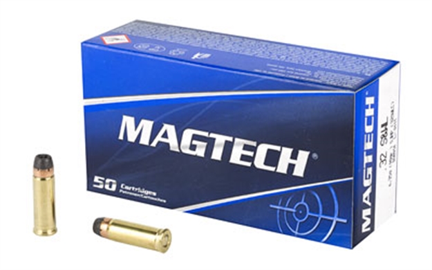 Picture of  Magtech 32Swlc Range/Training  32S&Wlong 98Gr Semi Jacketed Hollow Point 50 Per Box/20 Case