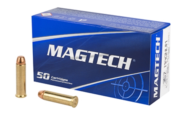 Picture of Magtech 357Q Range/Training  357Mag 125Gr Full Metal Jacket Flat Point 50 Per Box/20 Case 754908184217 -