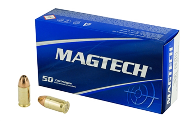 Picture of Magtech 380B Range/Training  380Acp 95Gr Jacketed Hollow Point 50 Per Box/20 Case 754908113019