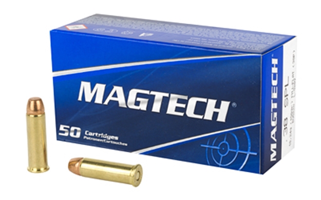 Picture of Magtech 38P Range/Training  38Special 158Gr Full Metal Jacket Flat Nose 50 Per Box/20 Case 754908170210 -