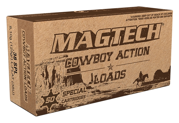 Picture of  Magtech 38U Cowboy Action  38Special 125Gr Lead Flat Nose 50 Per Box/20 Case