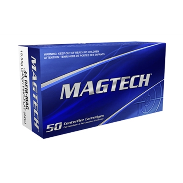 Picture of  Magtech 44C Range/Training  44Remmag 240Gr Full Metal Jacket Flat Nose 50 Per Box/20 Case