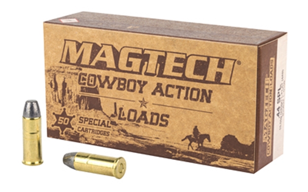 Picture of  Magtech 44B Cowboy Action Target 44 S&W Spl 240 GR Lead Flat Nose (Lfn) 50 Per Box/ 20 CS