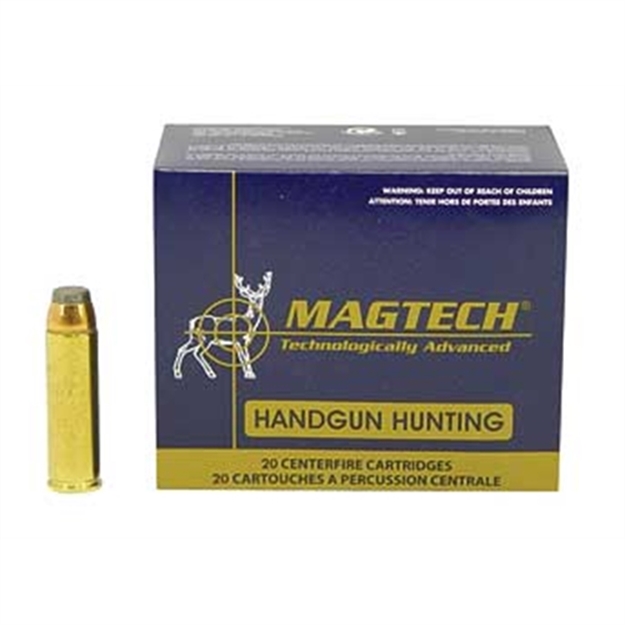 Picture of  Magtech 500B Range/Training  500S&Wmag 325Gr Semi Jacketed Soft Point Flat 20 Per Box/25 Case 754908189113