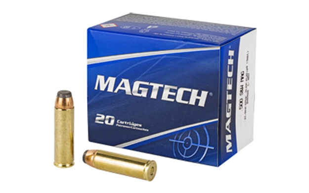 Picture of  Magtech 500L Range/Training  500 S&W Mag 325 GR Semi Jacketed Soft Point Flat Light 20 Per Box/ 25 Case 754908190713